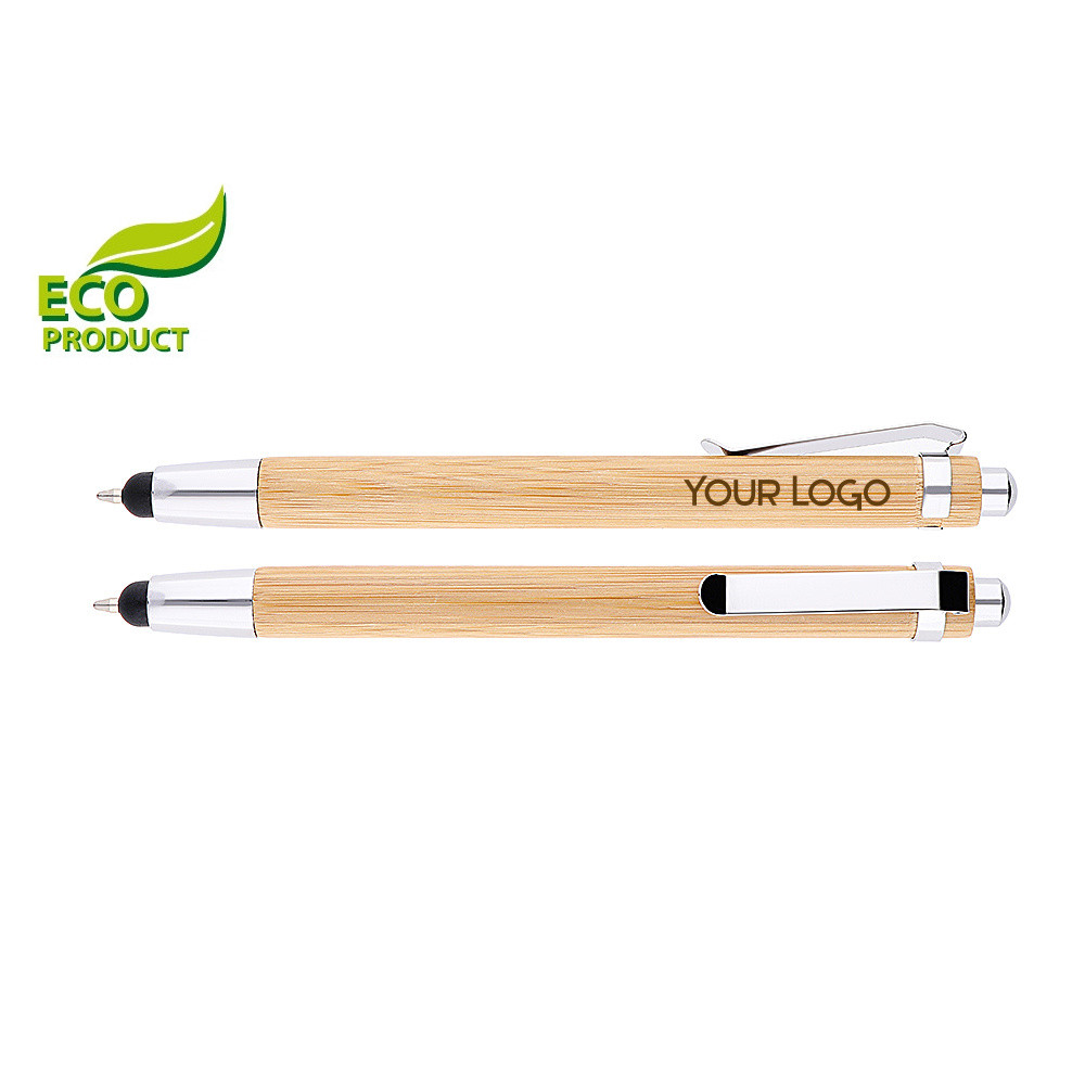 Gravírozott érintőképernyős golyostoll - Bamboo