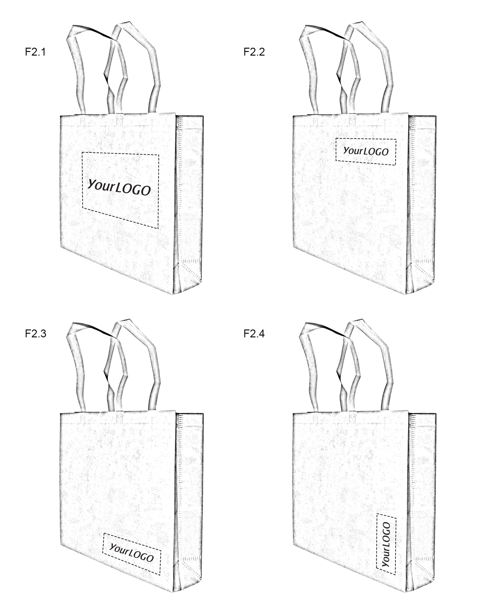 Logózott bevásárló táska - Taste – galéria