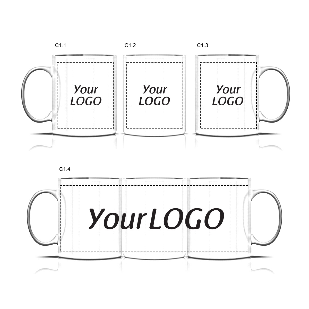 Logózott hagyományos bögre – galéria